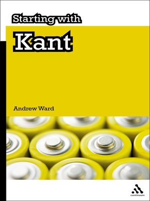 cover image of Starting with Kant